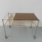 Vintage Coffee Table with Rack, 1950s 1