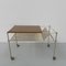 Vintage Coffee Table with Rack, 1950s 21