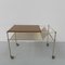 Vintage Couchtisch mit Ablage, 1950er 21