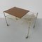 Vintage Coffee Table with Rack, 1950s 11