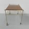 Vintage Coffee Table with Rack, 1950s 18