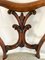 Antique Victorian Carved Walnut Side Chairs, 1850s, Set of 2 9