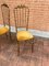 Brass Chiavari Chairs, Italy, 1950s, Set of 2 5