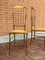 Brass Chiavari Chairs, Italy, 1950s, Set of 2 7