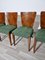 Art Deco Dining Chairs attributed to Jindrich Halabala, 1940s, Set of 4, Image 8