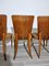 Art Deco Dining Chairs attributed to Jindrich Halabala, 1940s, Set of 4, Image 14