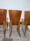 Art Deco Dining Chairs attributed to Jindrich Halabala, 1940s, Set of 4 24