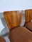 Art Deco Dining Chairs attributed to Jindrich Halabala, 1940s, Set of 4, Image 29