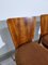 Art Deco Dining Chairs attributed to Jindrich Halabala, 1940s, Set of 4 18