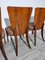 Art Deco Dining Chairs attributed to Jindrich Halabala, 1940s, Set of 4, Image 7