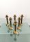 Vintage Italian Brass Candleholders, 1970s, Set of 4 2