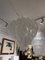 Lámpara de araña de estilo modernista con hojas de cristal de Murano, Imagen 6