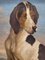 After Alexandre François Desportes, Pompeya (Louis XV's Dog), 19th Century, Oil on Canvas, Framed 8
