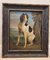After Alexandre François Desportes, Pompeya (Louis XV's Dog), 19th Century, Oil on Canvas, Framed 1