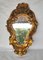 Wooden Mirror in Gold Leaf with Floral Details 9