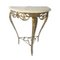 Bronze Console Table with Marble Top 5