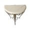 Bronze Console Table with Marble Top 4