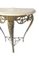 Bronze Console Table with Marble Top 6