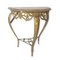Louis XIV Bronze Console Table with Marble Top 3