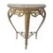 Louis XIV Bronze Console Table with Marble Top 1