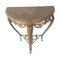 Louis XIV Bronze Console Table with Marble Top 4