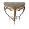 Louis XIV Bronze Console Table with Marble Top 5