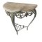 Louis XIV Bronze Console Table and Marble Top 3
