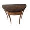 Wooden Console Table with Bronze & Marquetry Details 4