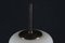 Lámpara colgante de vidrio opalino de Bent Karlby para Lyfa, años 60, Imagen 6