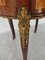 Early 20th Century Wood & Bronze Kidney Side Table 11