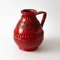 Vintage Rimini Red Ceramic Jug from Ceramiche Minerva, 1970s, Image 3