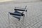 Chaise Wassily B3 Vintage en Cuir Noir par Marcel Breuer pour Knoll International, 1980 6