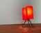 Lampe de Bureau Tripode Mid-Century en Acrylique, 1960s 11