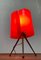 Mid-Century Acryl Tripod Table Lamp, 1960s, Image 8