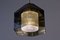 Glass & Brass Pendant Lamp by Carl Fagerlund for Orrefors, 1960s 7