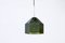 Glass & Brass Pendant Lamp by Carl Fagerlund for Orrefors, 1960s, Image 1