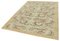 Beige Overdyed Wool Rug 3