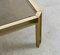 Solid Brass & Smoked Glass Coffee Table, 1970s 8