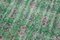 Alfombra de pasillo vintage sobreteñida en verde, Imagen 5