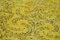 Vintage Yellow Overdyed Runner Rug, Image 5