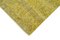 Yellow Overdyed Runner Rug, Image 4