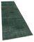 Green Overdyed Runner Rug 2