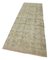 Beige Overdyed Runner Rug, Image 3