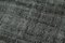 Alfombra de pasillo vintage sobreteñida en negro, Imagen 5