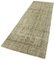 Beige Overdyed Runner Rug, Image 3