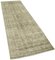 Beige Overdyed Runner Rug 2