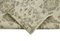 Beige Overdyed Runner Rug, Image 6