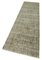 Beige Overdyed Runner Rug, Image 3