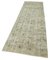 Beige Overdyed Runner Rug 3