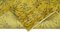 Yellow Overdyed Runner Rug, Image 6